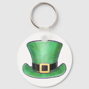 St Patrick’s Day Green Top Hat Key Ring