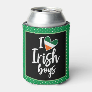 St. Patrick’s Day  I love Irish Boy  Can Cooler