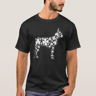 St Patrick S Day Irish Boston Terrier Dog Shamrock T-Shirt