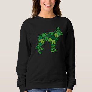 St Patrick S Day Irish German Shepherd Dog Shamroc Sweatshirt