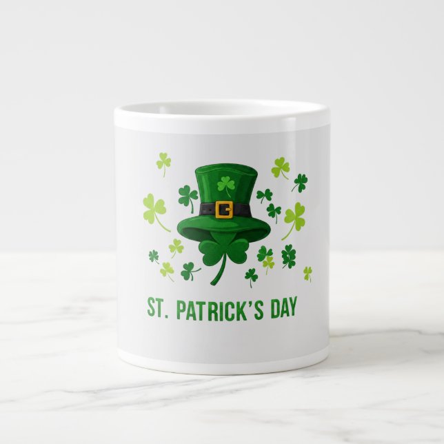 ST. PATRICK`S DAY LARGE COFFEE MUG (Front)