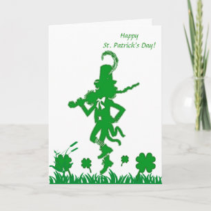 St. Patrick’s Day Leprechaun Card