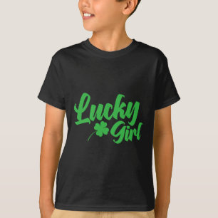 St. Patrick`s Day Lucky Girl T-Shirt