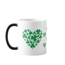 St. Patrick’s Day Mug – Lucky Shamrock Heart Coffe