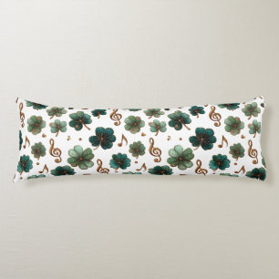 St. Patrick’s Day Musical Shamrock Body Cushion