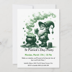 St. Patrick’s Day Party Invitation – Lots of Beer 