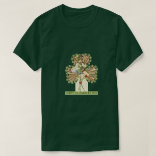 St. Patrick’s Day Pin-up girl vintage T-Shirt