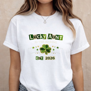 St. Patrick’s Day Pregnancy Announcement T-Shirt