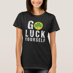 St Patrick s Day Quotes Sayings Lucky Dabbing  2 T-Shirt