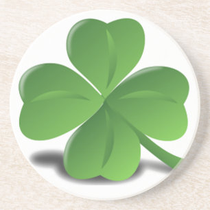 St. Patrick’s Day Shamrock Clover Coaster