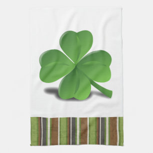 St. Patrick’s Day Shamrock Clover Kitchen Towel