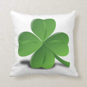 St. Patrick’s Day Shamrock Clover Pillow