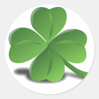 St. Patrick’s Day Shamrock Clover Sticker