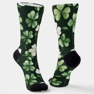 St. Patrick’s Day Shamrock Golf Socks
