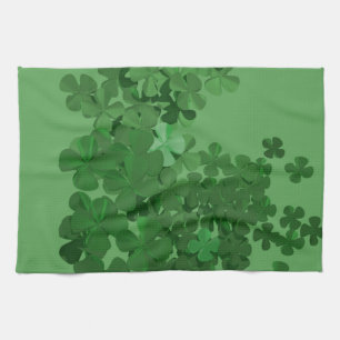 St. Patrick’s Day Shamrock Tea Towel
