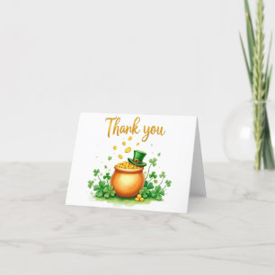 St. Patrick’s Day thank you card