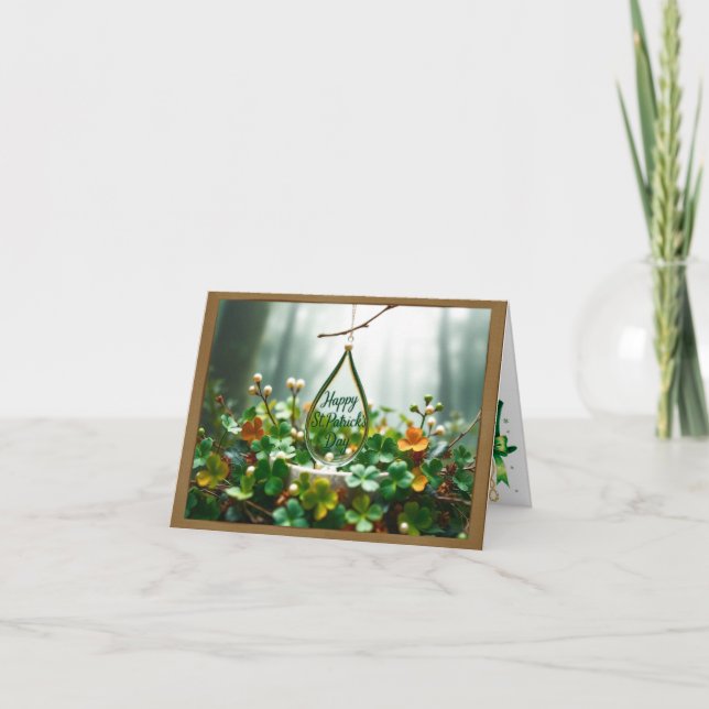 St. Patrick’s Day thank you card (Front)