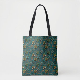 St. Patrick’s Day Vintage Shamrock Music Tote Bag
