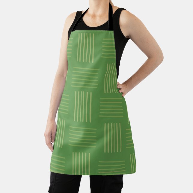 St Patrick’s Day Weave  Apron (Insitu)