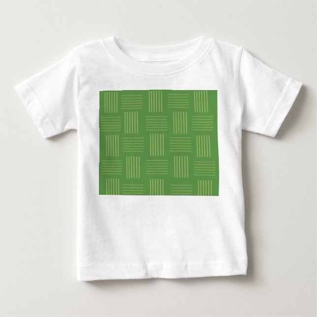 St Patrick’s Day Weave Baby T-Shirt (Front)