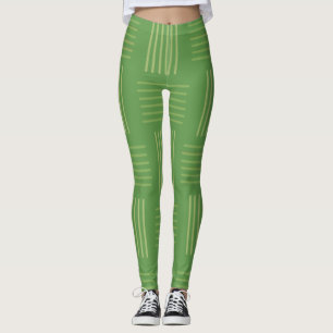 St Patrick’s Day Weave  Leggings