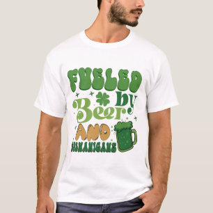 St Patrick’s Fueled by beer and Shenanigans T-Shirt
