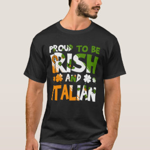 St Patrick s Paddys Day Irish Italian Green Shamro T-Shirt