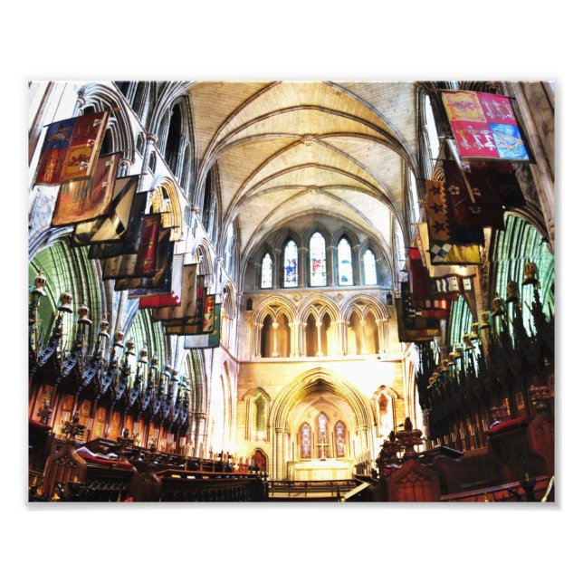 St Patricks Altar, Dublin Photo Print (Front)