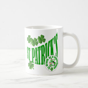 St Patrick's, as drunk as a leprechun Coffee Mug
