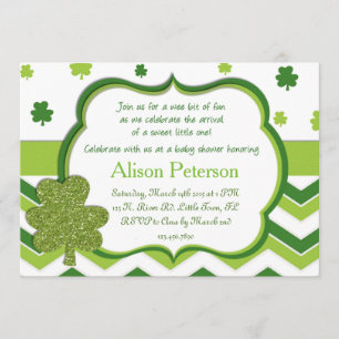 St. Patrick's Baby Shower Invitation