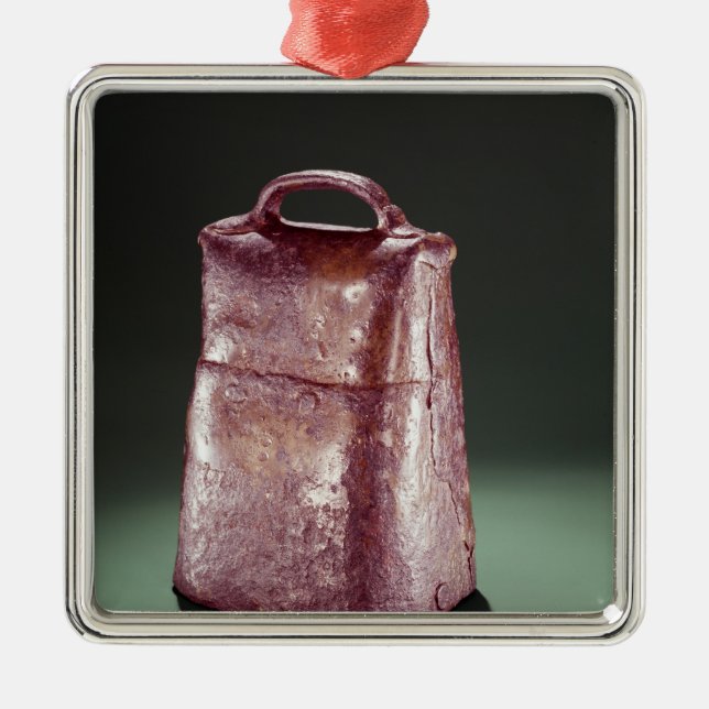 St. Patrick's Bell, from Ireland, c.552 Metal Tree Decoration (Front)