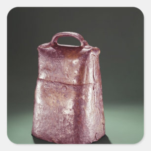 St. Patrick's Bell, from Ireland, c.552 Square Sticker