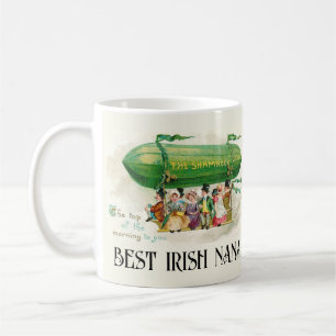St Patrick's Best Irish Nana Top of the Morning  Coffee Mug