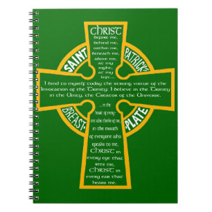 "St. Patrick's Breastplate" Notebook