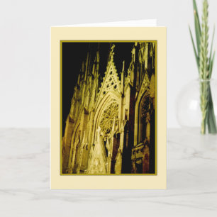 St. Patrick's Cathedral Holiday Card - Religious