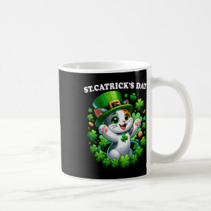 St Patricks Catricks Day Cats Saint Pattys Cat Lov Coffee Mug