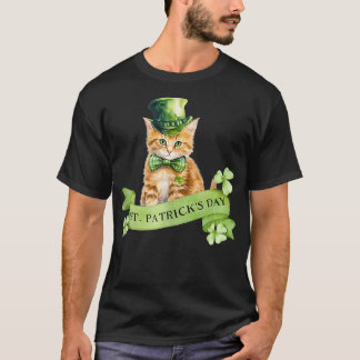 St Patricks Catricks Day Cats Saint Pattys Women G T-Shirt