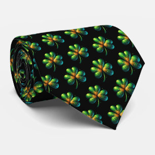 St. Patrick's Clover Men's Tie