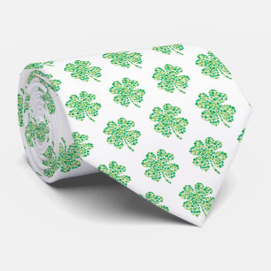St. Patrick's Clover Men's Tie