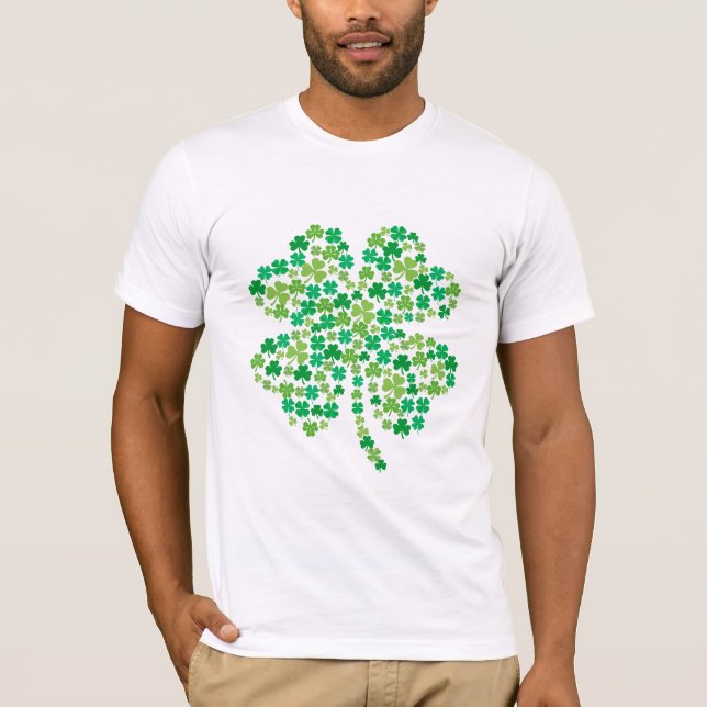 St. Patrick's Clover T-Shirt (Front)
