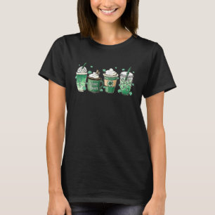 St Patrick's coffee Lucky latte iced T-Shirt