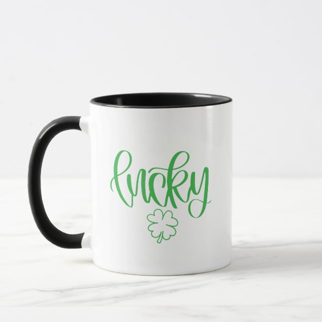 St. Patrick's Coffee Mug (Left)