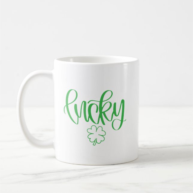 St. Patrick's Coffee Mug (Left)