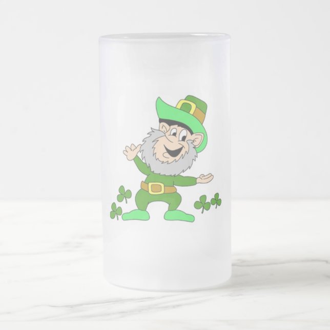 St. Patricks Custom 16oz Frosted Mug (Center)