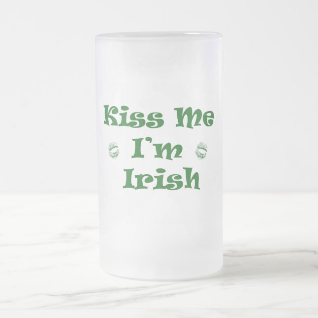 St. Patricks Custom 16oz Frosted Mug (Center)