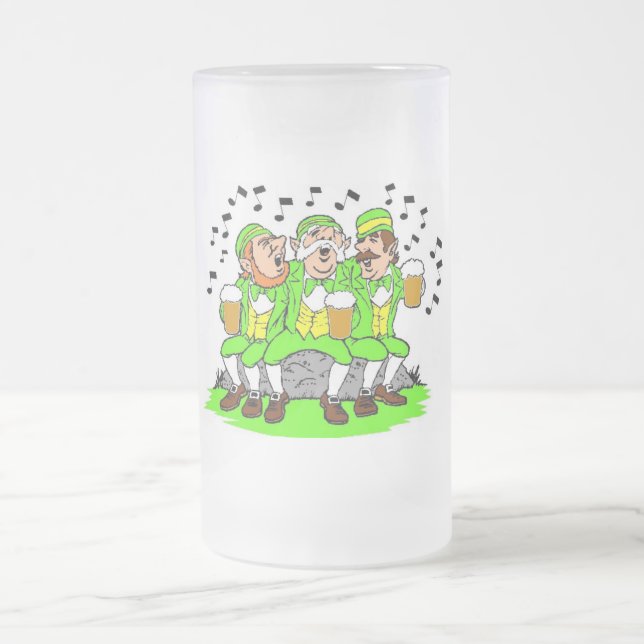 St. Patricks Custom 16oz Frosted Mug (Center)