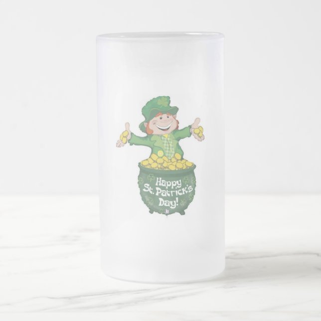 St. Patricks Custom 16oz Frosted Mug (Center)
