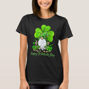 St Patricks Day 2023 Shamrock Irish Gnome Shenanig T-Shirt
