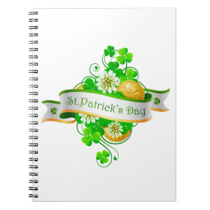 St. Patrick's Day 20 Notebook