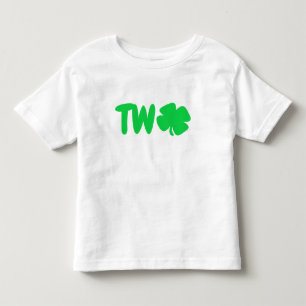 St Patrick's Day 2nd Birthday Toddler T-Shirt